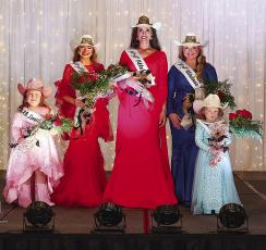 The 2025 Miss Rodeo Oklahoma Sweetheart Lucy Daniel is pictured at far left. Photo Courtesy / Sherry Smith Photography