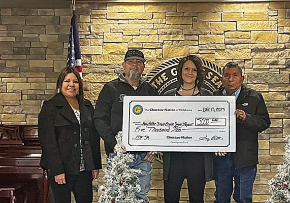 Choctaw Development fund awards $5,000 grant to several local businesses