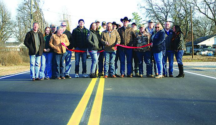 Thompson celebrates Soper road project’s completion