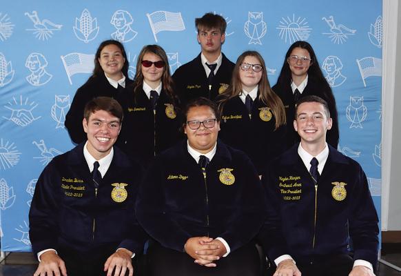 FFA chapter officers attend annual COLT Conference