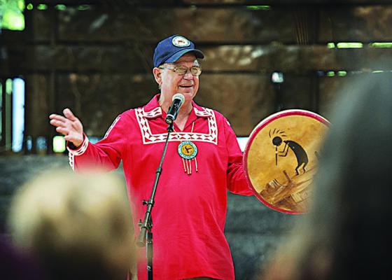 Choctaw author Tim Tingle will lead a writing workshop for youth at the Choctaw Cultural Center on Saturday, Oct. 29. Photo by Deidre K. Elrod / Choctaw Nation of Oklahoma