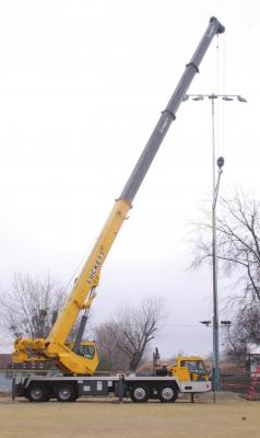 Shull-Bywaters Park gets new lights!