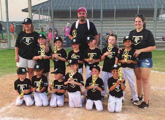 Fort Towson Tigers are T-Ball Champs!