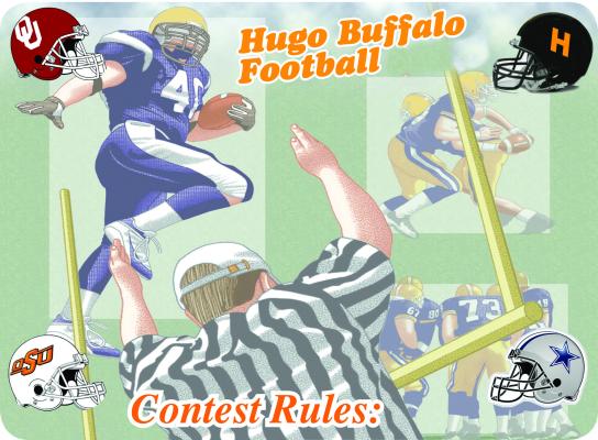 71st Annnual Hugo News Football Contest!