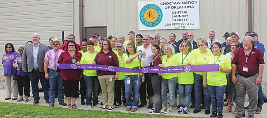 Choctaw Nation opens massive laundry in Hugo