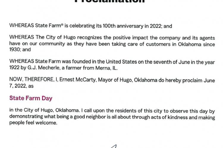 State Farm Insurance celebrates 100th Anniversary