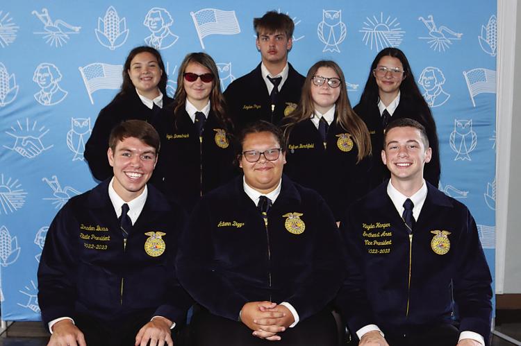 FFA chapter officers attend annual COLT Conference