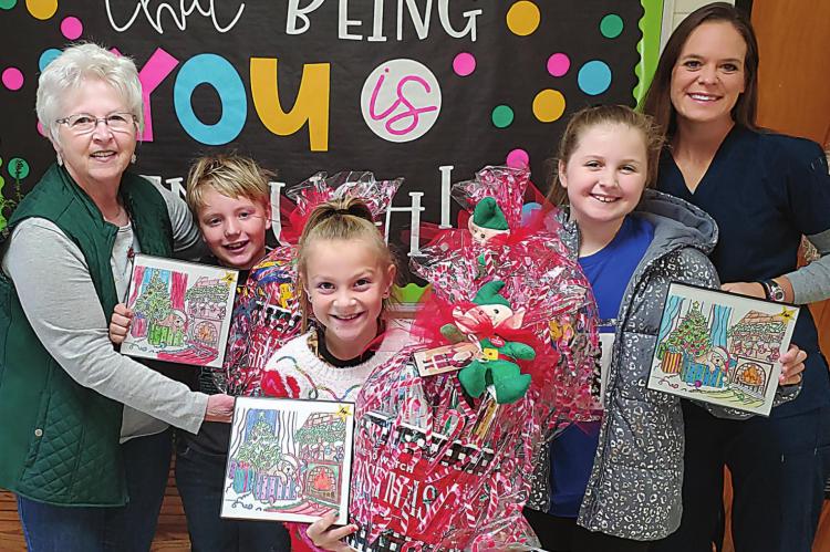 Christmas coloring contest winners announced